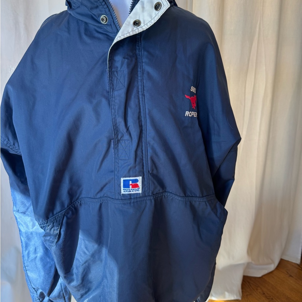 Russell Athletic Navy Blue Jacket‎ with Logo